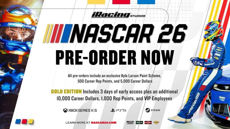 Nascar 26: l'accesso anticipato della gold edition è iniziato
