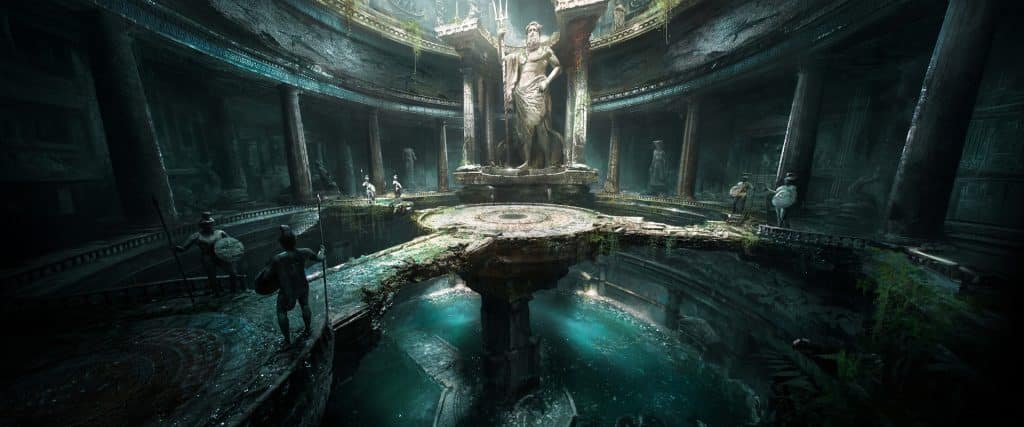 Tomb raider: legacy of atlantis introduce le rovine greche