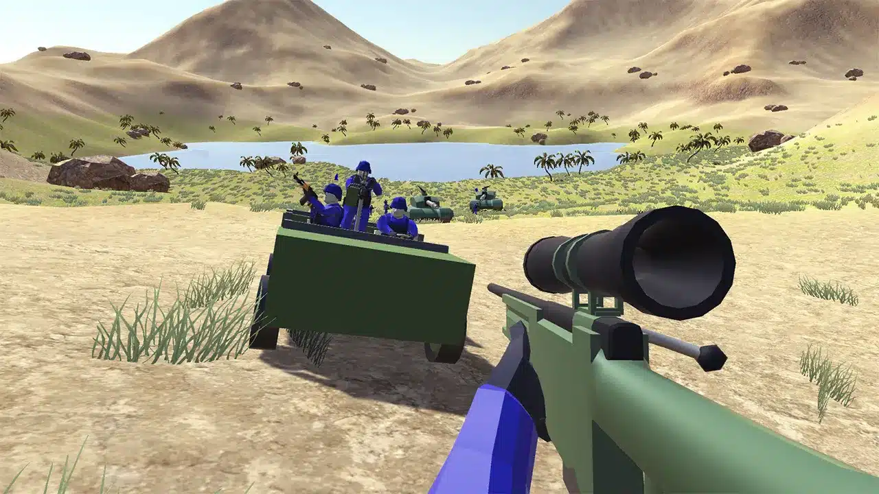 Ravenfield, schermata di gameplay del titolo steelraven7