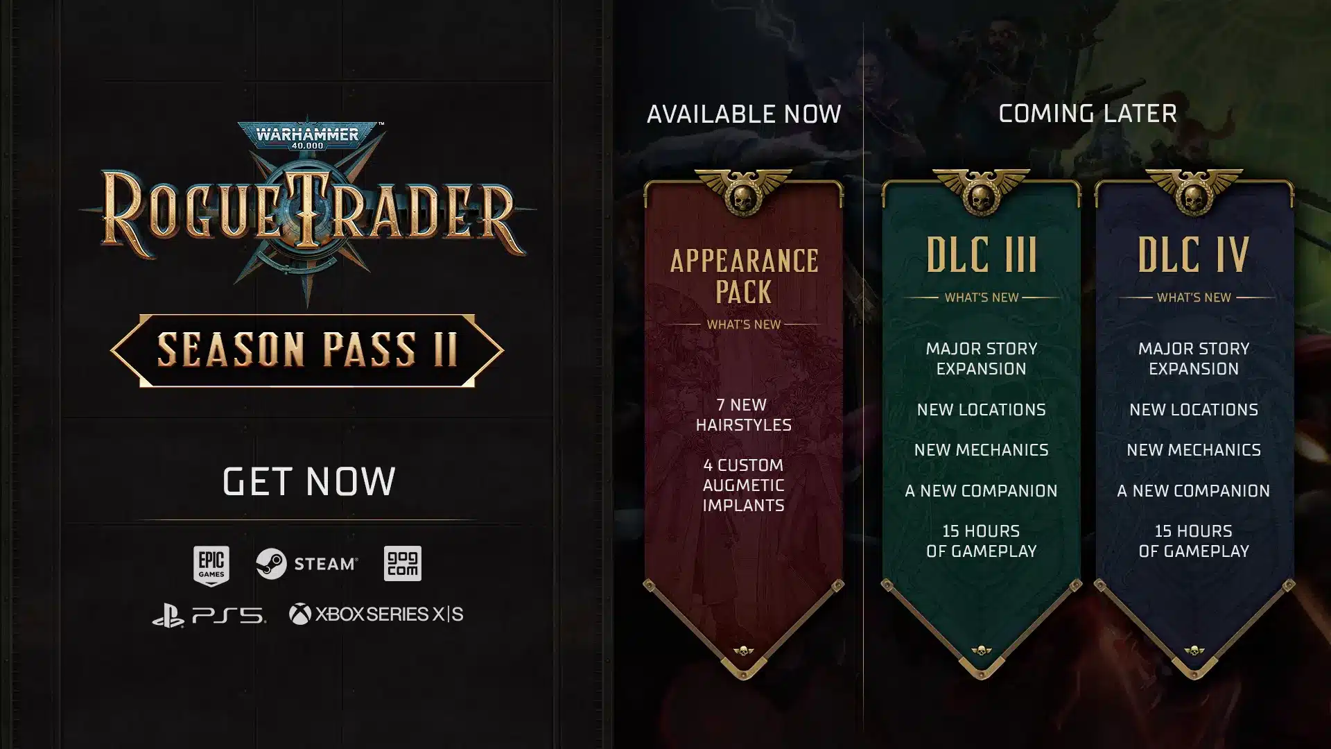Rogue trader processional of the damned: uscita e novità del dlc finale Rogue trader season pass ii e processional of the damned