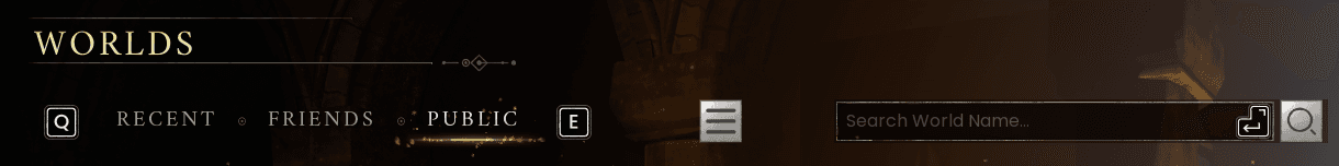 Runescape dragonwilds: come creare un server dedicato Runescape dragonwilds server dedicato nella schermata public dei mondi