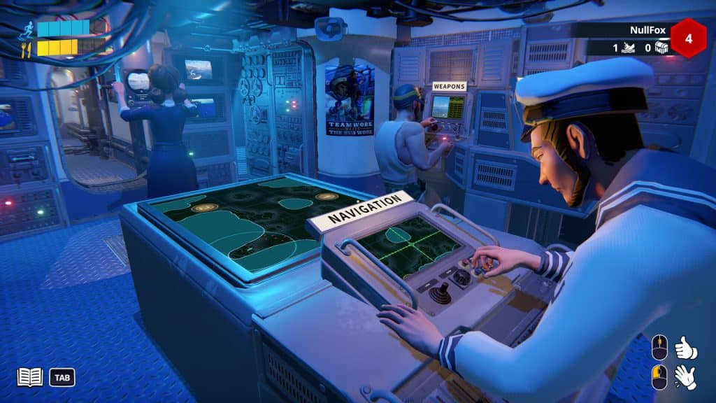 S. O. N. A. R. Si può giocare da soli? Come funzionano single player e coop Gameplay cooperativo di s. O. N. A. R. Con postazioni navigazione e armi nel sottomarino