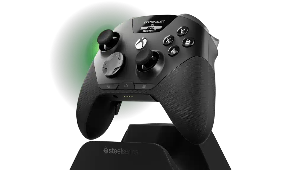 Steelseries aeon pro: il controller xbox e pc da 259,99 € punta sul quickswitch Steelseries aeon pro nero con quickswitch dock