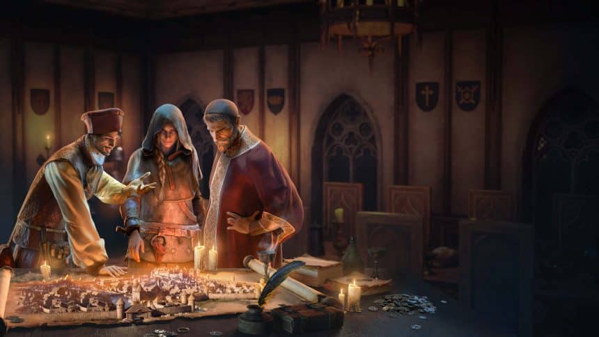 The guild 1 remake europa 1410 key art ufficiale
