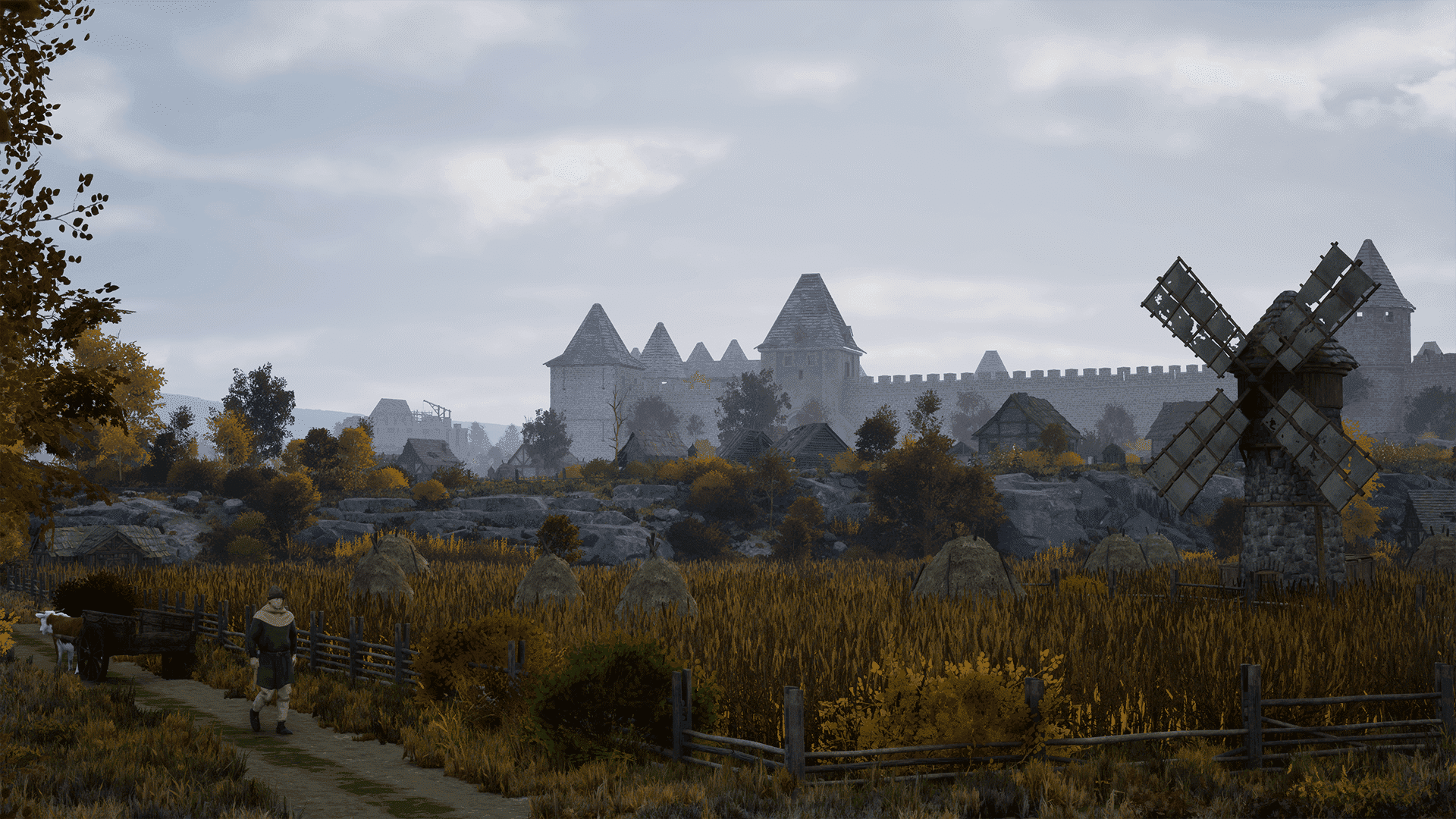 The guild 1 remake europa 1410 paesaggio medievale