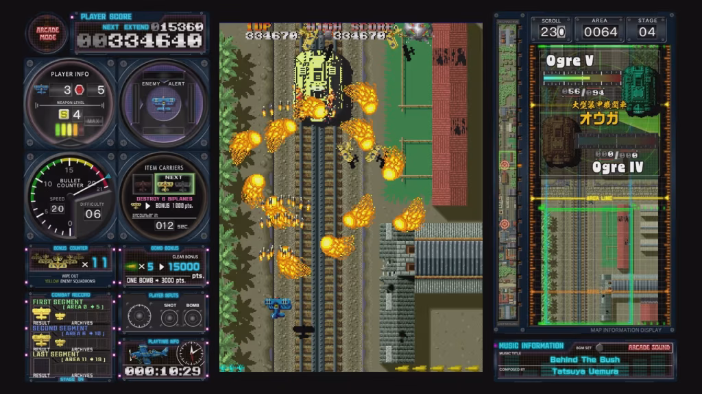 Toaplan arcade garage: flying fire shark, recensione (playstation 5) Toaplan arcade garage: flying fire shark, recensione (playstation 5)
