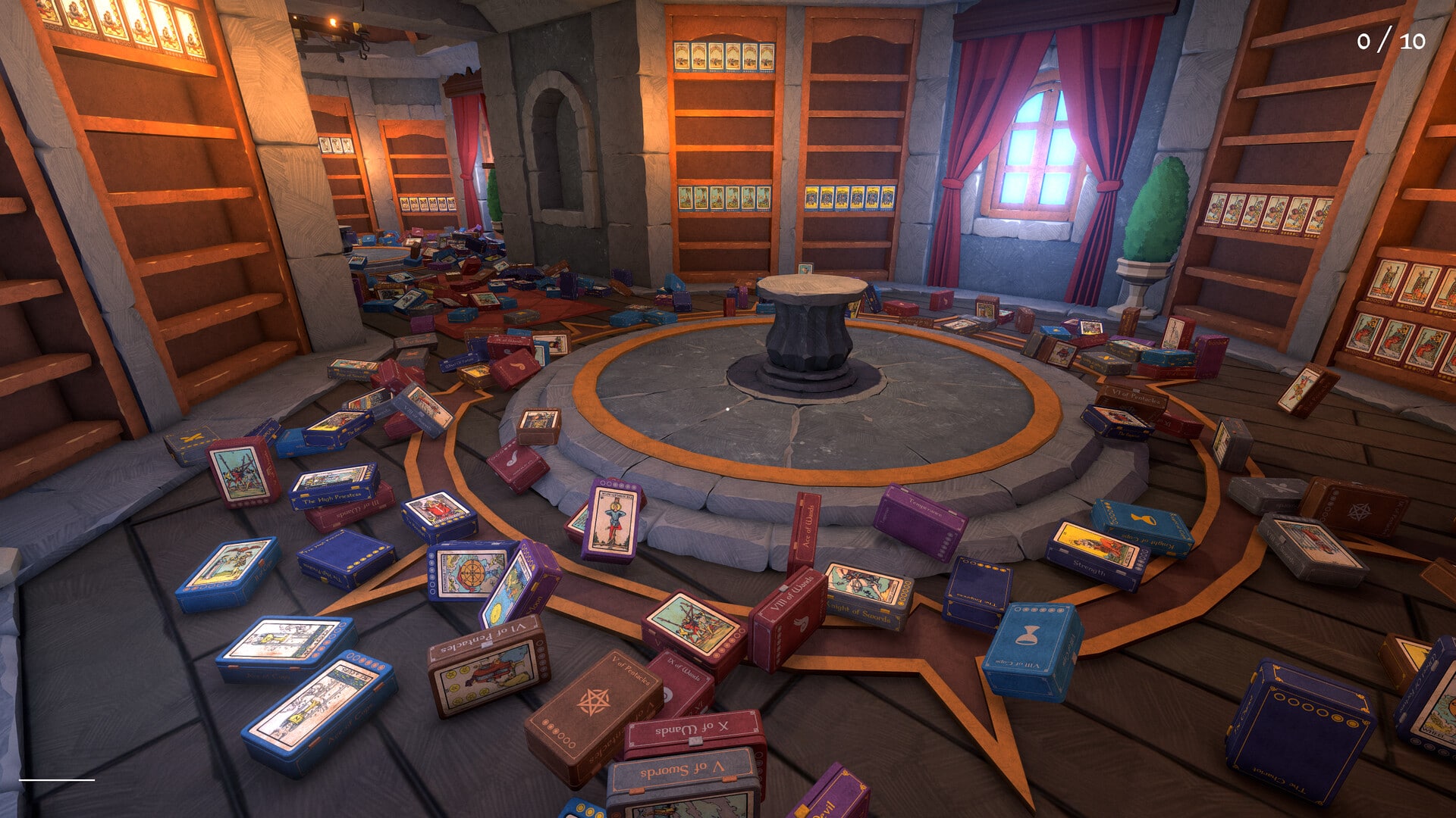 Wand & order gameplay nella sala dei tarocchi