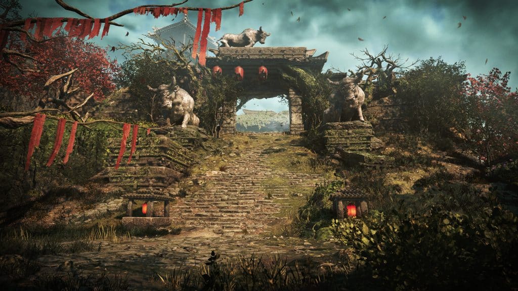 Campo aperto di changban nella demo alpha di wo long 2 wings of ember