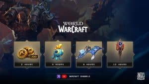 Ricompense twitch drops di world of warcraft per la blizzcon 2026