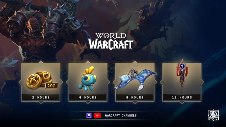 Wow blizzcon 2026 twitch drops: come ottenerli