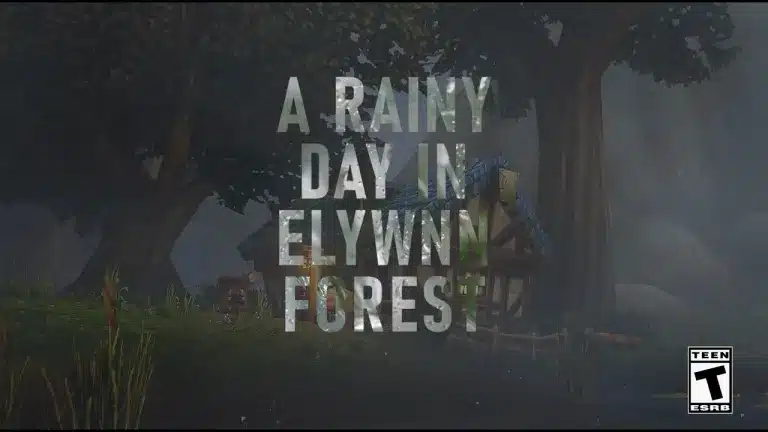 WoW Forever, pioggia intensa nella Foresta di Elwynn
