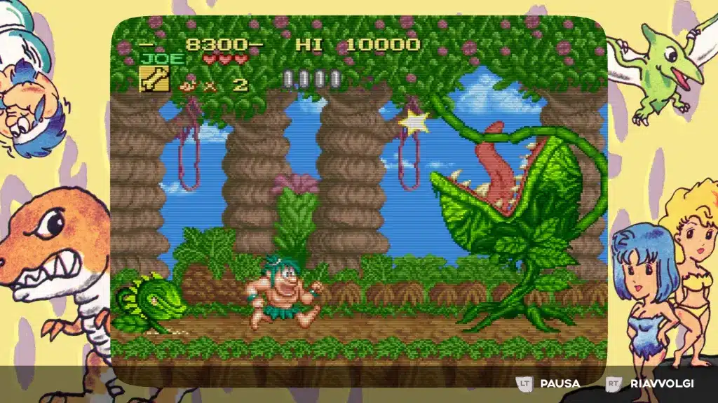 Joe & mac retro collection, recensione (nintendo switch) Joe & mac retro collection, recensione (nintendo switch)