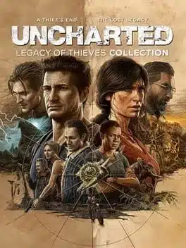 Uncharted su ps5: quali giochi ci sono e in che ordine giocarli Copertina della raccolta uncharted legacy of thieves su ps5
