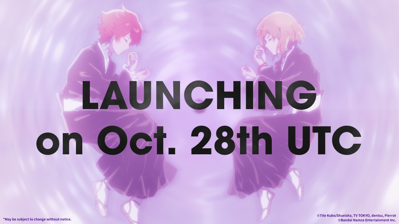 Bleach mirrors high, annuncio ufficiale del lancio il 28 ottobre 2026 utc