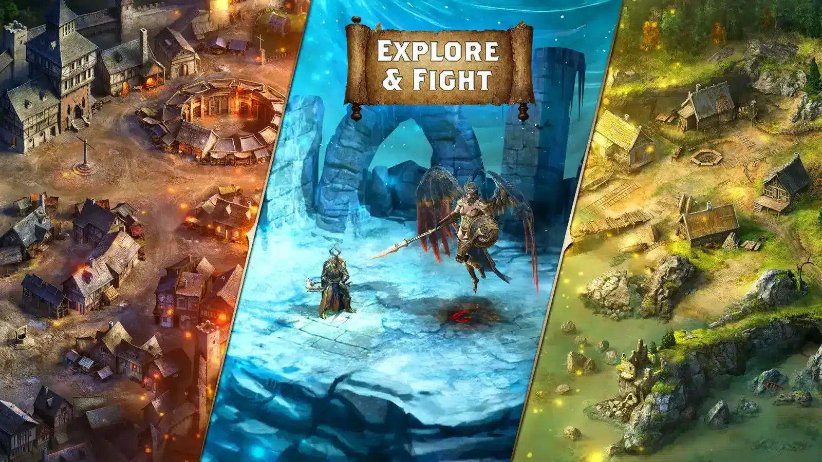 Broken ranks: come usare lo stesso account su pc e android Ambientazioni di broken ranks nella presentazione ufficiale della versione android