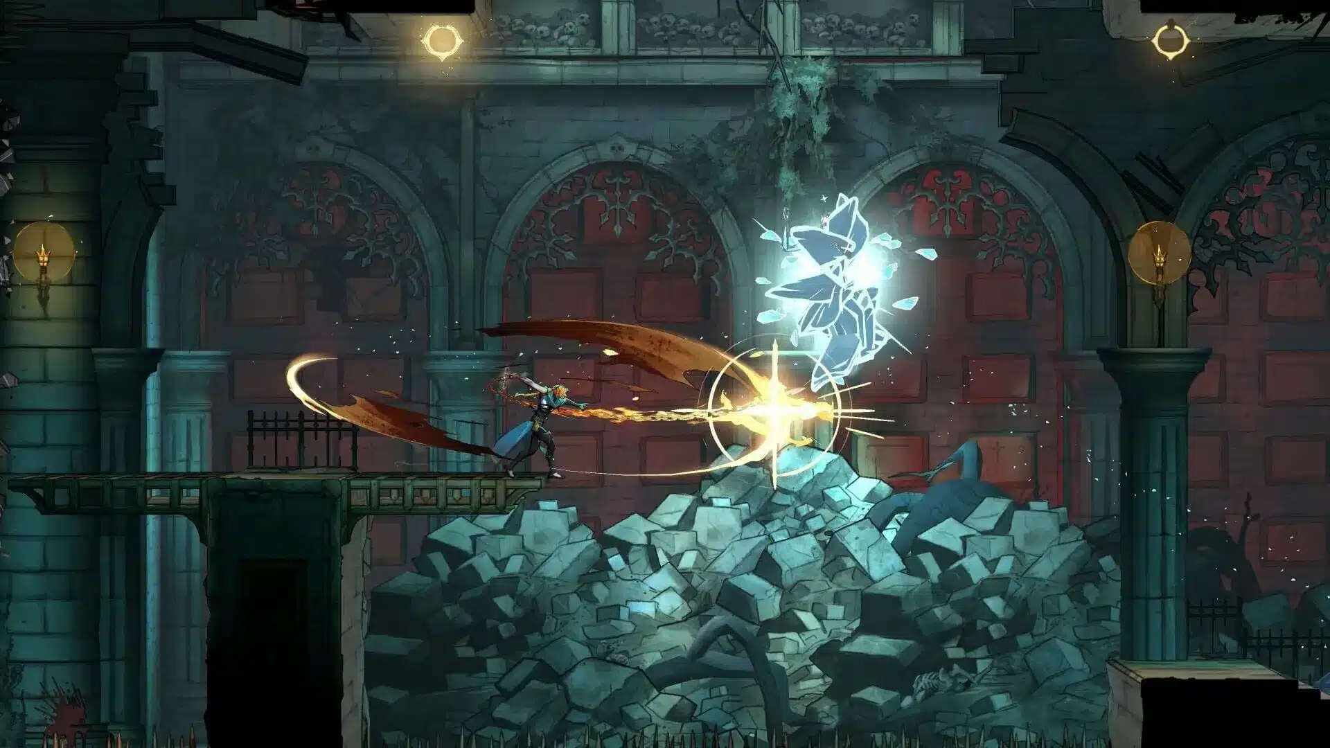 Castlevania belmont's curse: come liberare il saggio e aprire la hall of mirrors Castlevania belmont's curse, immagine di gioco