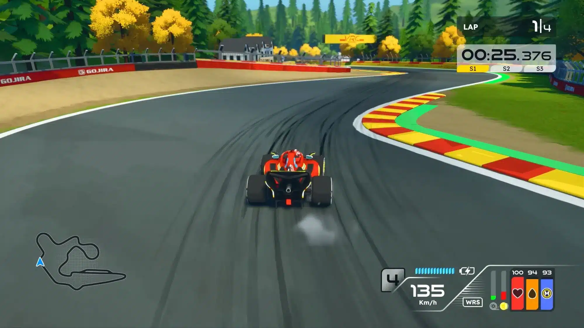 Formula legends: cross-play ps5, xbox e pc dal 29 ottobre Formula legends auto da corsa in pista, immagine di gioco