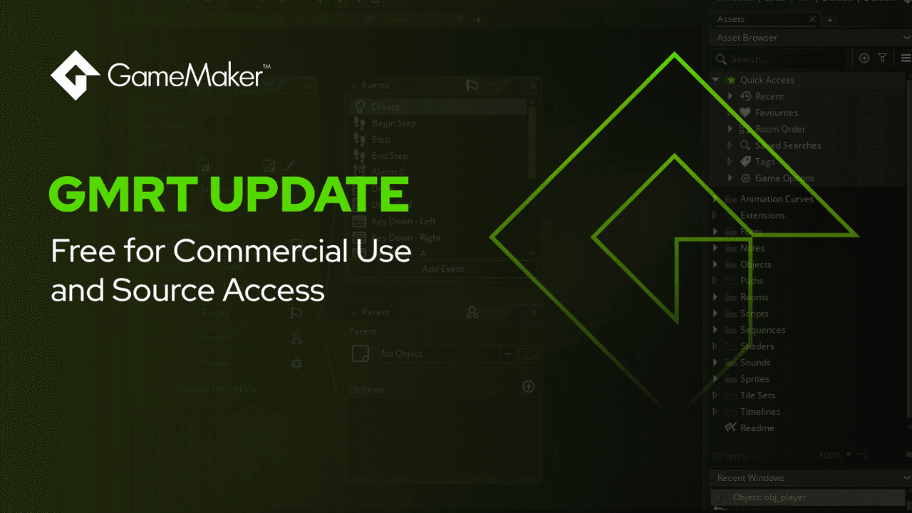 Gamemaker gratis dal 2027? Gmrt, licenze e giochi da vendere