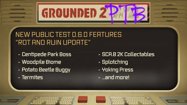 Grounded 2 public test: come entrare su pc, xbox e ps5 Grounded 2 public test: come entrare su pc, xbox e ps5