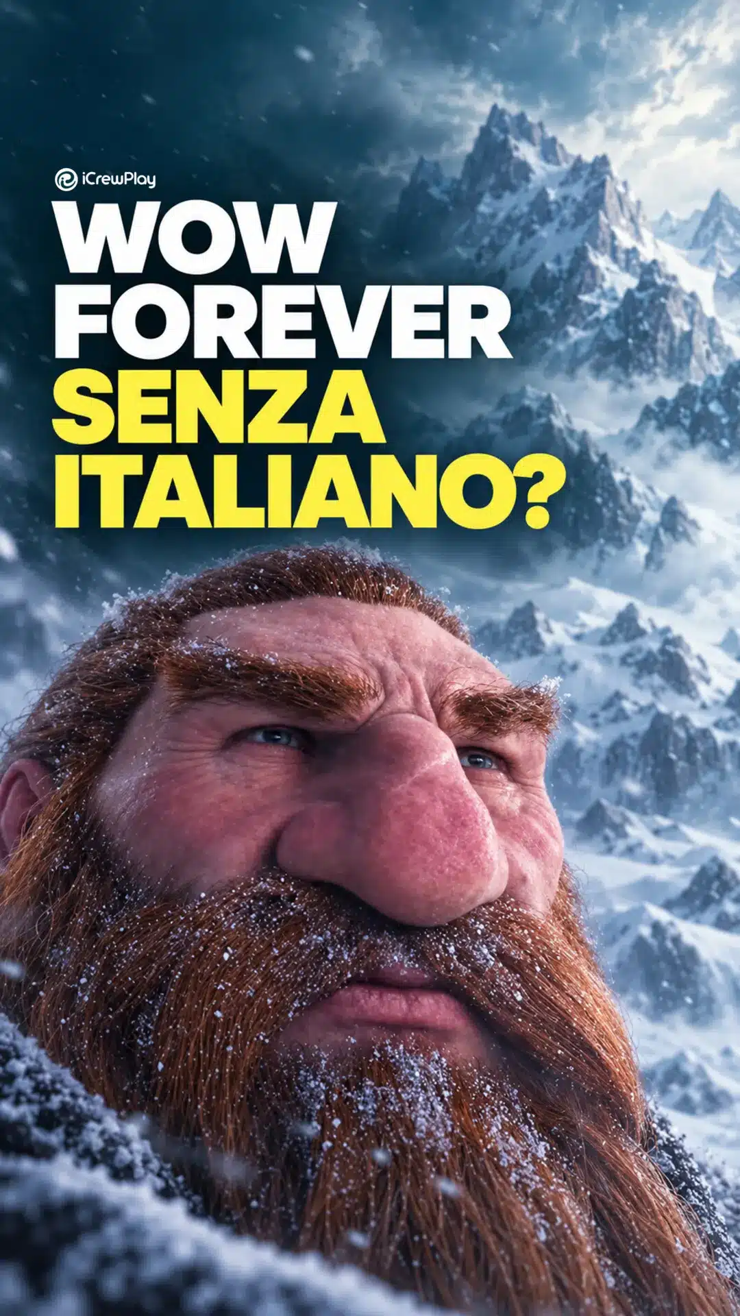 Wow forever senza italiano? Copertina icrewplay