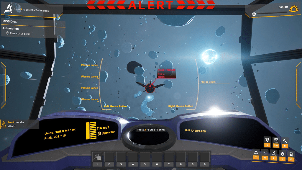 Main sequence arriva in early access il 12 novembre: fabbriche e astronavi nello spazio