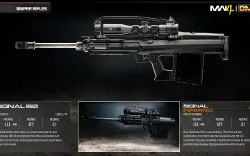 Mw4 signal 50: sblocco, build e apex inferno