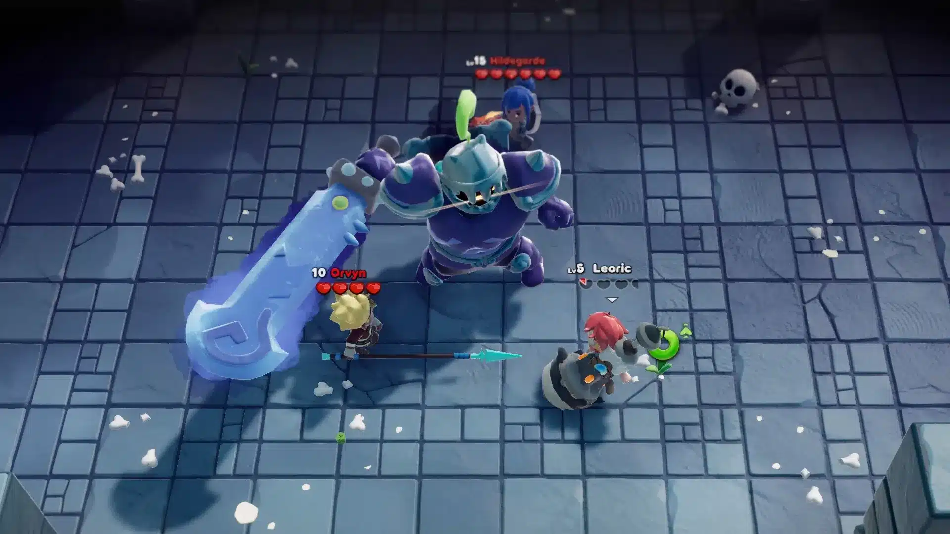 Scramble knights online: uscita, game pass e demo Scramble knights online, una scena dell'avventura nella versione pc