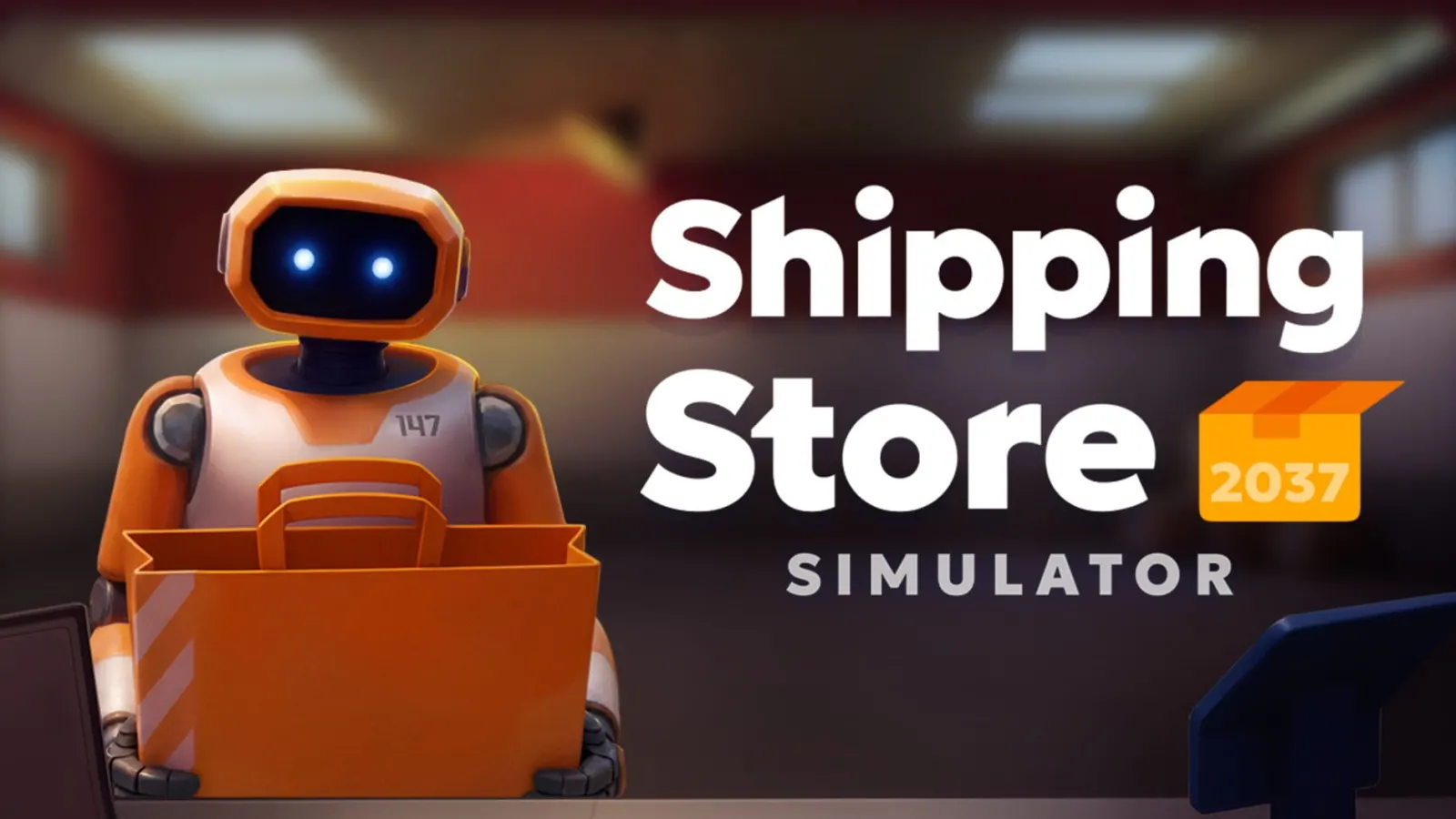 Shipping store simulator 2037 è disponibile su pc: robot, droni e consegne nel futuro