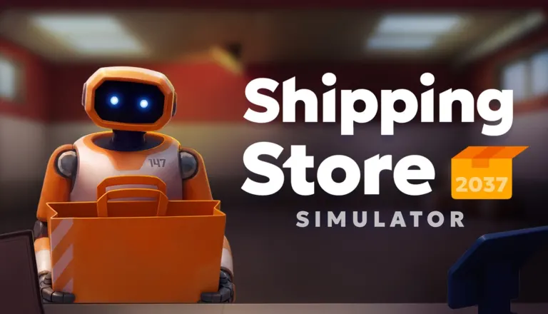 Shipping store simulator 2037 è disponibile su pc: robot, droni e consegne nel futuro