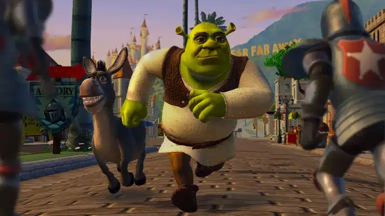 Shrek 2 remastered, screenshot ufficiale pubblicato da aspyr