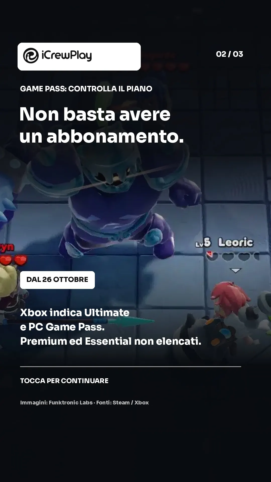 Xbox: giochi in uscita dal 26 al 30 ottobre 2026 e game pass Scramble knights online: immagine del gioco in uscita il 26 ottobre su xbox