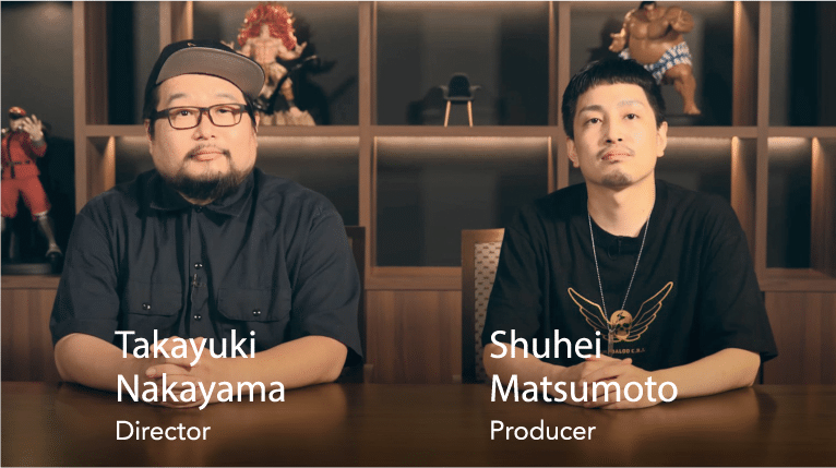 Takayuki nakayama e shuhei matsumoto, director e producer di street fighter 6