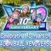 Xenoverse 2: premi e date del decimo anniversario