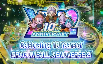 Xenoverse 2: premi e date del decimo anniversario