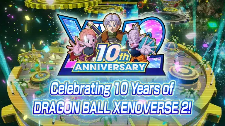 Xenoverse 2: premi e date del decimo anniversario