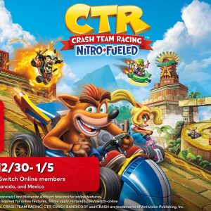 Crash Team Racing Nitro-Fueled è il prossimo gioco in prova di Nintendo Switch Online