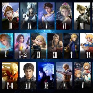 Final Fantasy Compendium tutti i giochi cover
