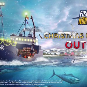 Fishing North Atlantic Christmas cover
