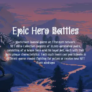 epic hero battles nft