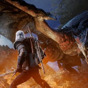 Monster Hunte World x The Witcher 3 Wild Hunt
