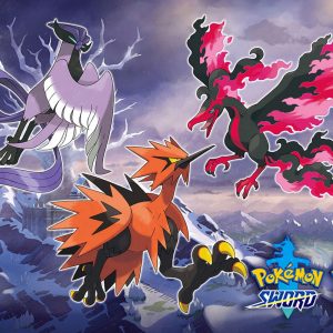 Pokémon Spada e Scudo galarian birds